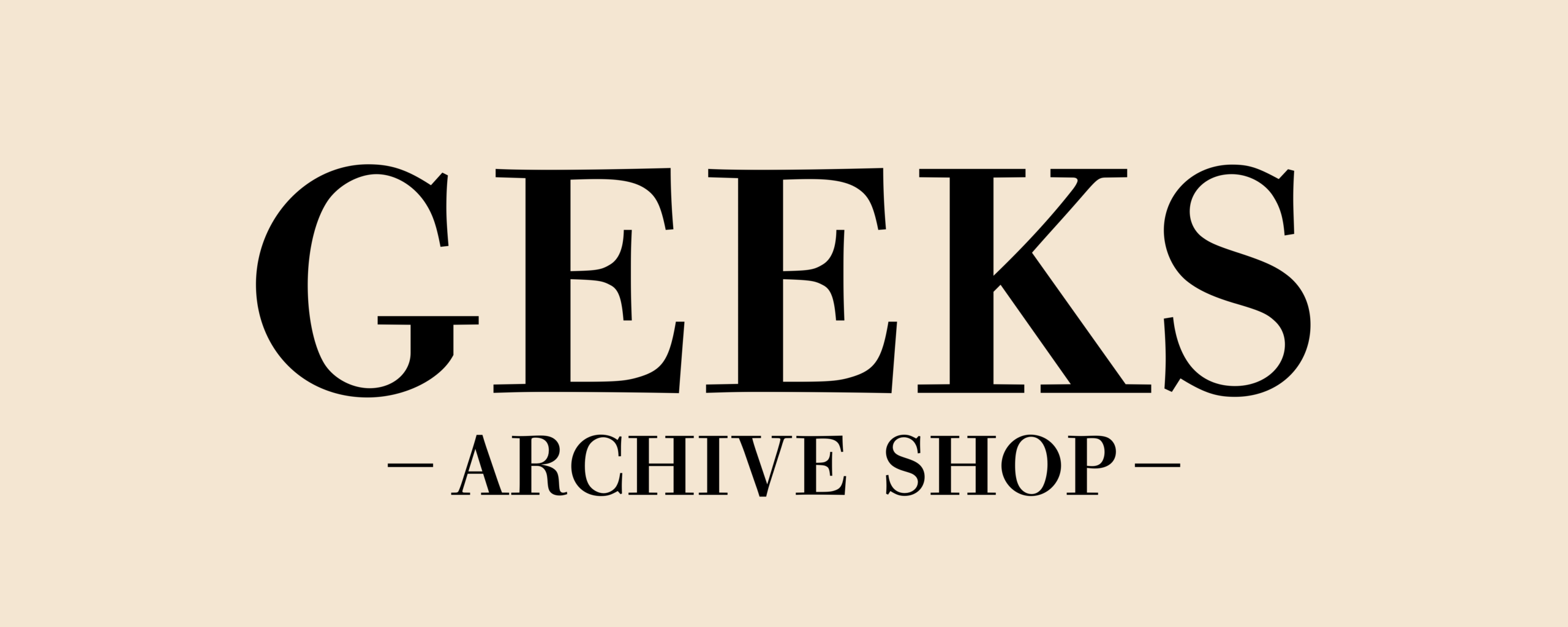 Geeks Archive Shop