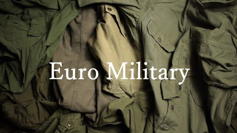 ヨーロッパ各国の軍物（ユーロミリタリー）の見分け方や特徴
